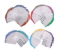 BESTonZON Piano Chord Chart Cards Paper Flashcard Set for Rapid Skill Advancement and Independent Learning Portable Music Education Tool to Finger Memory and Practice Convenience