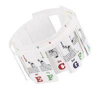 BESTonZON Piano Keyboard Note Strip Non-stick Label Numbered Musical Notation for Beginners Keys Music Instrument Parts for and Score Recognition