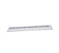 BESTonZON Piano Practice Cards Keys Keyboard Paper Chart for Beginners Learning Notes and Keys at Home Music Class