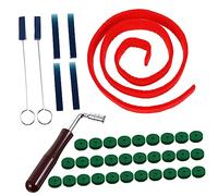 BESTonZON Piano Tuning Kit Piano Tuning Tools Accessories Pliers Temperament Strip Hammer Mute Tool