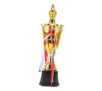 BESTonZON Pigeon Trophy Medal Elegant Gold Keepsake Trophy with Unique Crown Cap Design for Sports Competitions Soccer Football Tournaments for Celebrating Victories