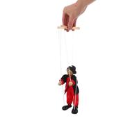 BESTonZON Pirate Marionette Puppet Wooden String Puppet Toy for Kids and Adults Hanging for Theatres and Interactive Play 13.8 Inch Pirate Character Decoration