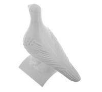 BESTonZON Plastic Pigeon Ornament Roof Plastic Birds Figurines Lightweight Resin Peace Dove Decoration for Garden Faux Bird Sculpture Home Exterior Traditional Chinese Style Architecture