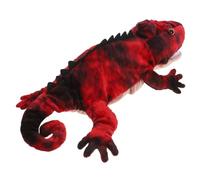 BESTonZON Plush Lizard Hand Puppet for Soft Cartoon Animal Glove for Storytelling Role Playing Language Development and Imaginative Interactive Play