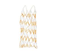BESTonZON Polypropylene Mesh Ball Net Bag for Basketball Rugby Travel | Collapsible Carry Design, Quick Drying Mesh Construction, for Coaches and Team Managers on League Trips