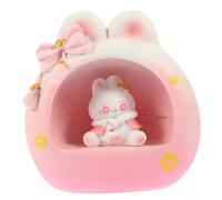 BESTonZON Portable Boys and Girls Bedroom Night Light Rabbit Shape Safety Resin for Boys and Girls