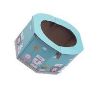BESTonZON Portable Car Toilet for Children with High Density Corrugated Paper, Safe and Foldable Design for Travel and Emergency Situations, Lightweight Collapsible Potty for Easy Outdoor