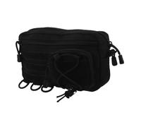 BESTonZON Portable Emergency Medical Bag Multi-Compartment Organizer for Travel and Outdoor Use Versatile Medicine Storage Pouch Compatible with Various Medical Supplies Compact Utility