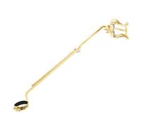 BESTonZON Portable Flute Lyre Sheet Music Holder Iron Construction and User Friendly Design for Practice Sessions and Live Performances, Golden Colour Music Accessory