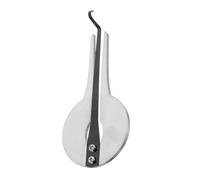 BESTonZON Portable Jaw Harp for Beginners, Alloy Metal Mouth Harp Instrument, Silver Colour with Comfortable Design Suitable for Daily Entertainment and Easy Playing