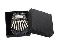 BESTonZON Portable Key Mini Thumb Piano Kalimba Musical Instrument Simple to Play for Boys and Girls Musicians Acrylic Veneer Material