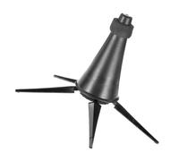 BESTonZON Portable Leg Clarinet Stand Lightweight Sturdy Holder for Wind Instruments Easy Setup for Musicians The Go Firm Grip for Secure Support