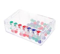 BESTonZON Portable Manual Lottery Balls Machine for Party Games Transparent Small Picking Device Fair and Easy to Read Drawing Tool for Cafes Karaoke Nightclubs and Recreational Activities
