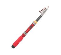 BESTonZON Portable Mini Telescopic Fishing Pole Lightweight Freshwater Saltwater Rod for Beginners Adults with Cork Grip and Multi-purpose Hook Holder Outdoor Tackle Tool
