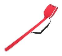 BESTonZON Portable Oxford Cloth Fencing Sword Bag for Single Epee Foil Storage Wear-Resistant Pouch with Sticky Band Design Bright Red Color for Adult Fencing Accessories and Daily Use