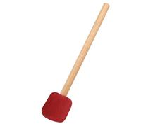 BESTonZON Portable Red Bass Drum Mallet with Non-slip Handle Made of Synthesis Material, Designed for Boys and Girls and Students, for Percussion and Marching Band Performance