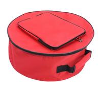 BESTonZON Portable Snare Drum Storage Bag 13/14 Inch Padded Carrying Case with Separate Stick Holder for Musicians on The Move