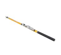 BESTonZON Portable Telescopic Sea Fishing Rod Lightweight Soft-tail Extension Rod with Ceramic Guide Ring and Anti-slip Grip for Travel and Seawater Fishing