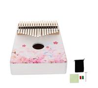 BESTonZON Portable Thumb Piano Kalimba Finger Piano for Beginners and Music Lovers Featuring Compact Design and Vibrant Pink Making Music for Boys and Girls to Learn and Enjoy