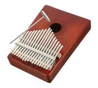 BESTonZON Portable Tone Kalimba for Beginners Durable Finger Piano with Smooth Keys Lightweight Design Wiping Cloth Stickers for Easy Learning and Music Enjoyment