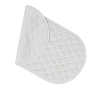 BESTonZON Portable Waterproof Diaper Changing Pad with Absorption and Oval Shape, Reusable and Washable Cotton Polyester TPU Mat for Travel and Home Use