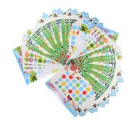 BESTonZON Potty Training Sticker Chart for Toddlers Boys Girls Decorative Toilet Sticker Potty Training for Boys and Girls