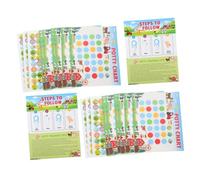 BESTonZON Potty Training Stickers Chart Pack Boys Girls Cartoon Farm Theme Essential Supplies for Habits