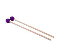 BESTonZON Professional Percussion Kit 2 Pcs Wa03 Bass Drum Mallets Woolen Tip Wooden Handle for Symphony Drums