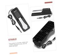 BESTonZON Professional Piano Sustain Pedal Round Plug Damper Pedal with Polarity Reversal for Electronic Keyboard and Digital Piano Accessories