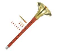 BESTonZON Professional Suona Honghuali d Key Traditional Chinese Music Instrument Portable Light Suitable for Ages