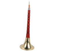 BESTonZON Professional Wooden Suona Instrument for Beginners Black Ebony Wood Random Color Accessories Includes Reed and for g Key Players
