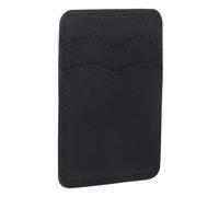 BESTonZON PU Leather Double Card Slot Phone Wallet with Adhesive Backing Secure Stick Credit Card Holder for Women Compatible with Multiple Phone Models Convenient Dual Storage for Ids