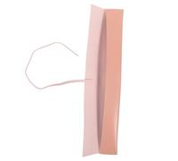 BESTonZON Pu Leather Drumstick Bag 2pcs, Pink Drum Stick Organizer Pouch for Percussion Mallets, Compact Storage Holder Suitable for Drum Sets and Marching Bands