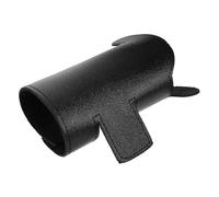 BESTonZON PU Leather Trumpet Valve Protector for B-flat Trumpet Soft Piston Guard Valve Pad Scratch-resistant for Instrument Protection and Extended Service Life
