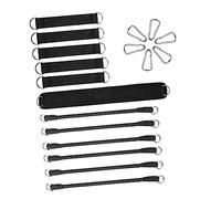 BESTonZON Pull Up Assistance Band Black Fitness Resistance Strap for Home Gym Strength Training Exercise Comfortable Grip and Easy Installation Enhances Arm and Wrist Power with Gravity