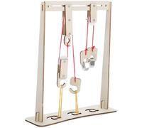 BESTonZON Pulley Model Kit for Science Learning Physics Teaching Tools - Student Experiment Pulley Block Set with Bracket, Stem Science Education Kit for Classroom Mechanics Experiments