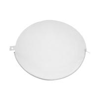 BESTonZON PVC Fan Protector Sleeve 1pcs Portable Plastic Hand Fan Cover Bag 13 x12 Dustproof Foldable for Travel and Outdoor Use