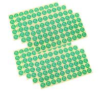 BESTonZON Qcpass 20mm Qc Passed Self-Adhesive Quality Control Stickers, 750pcs Inspection Labels for Office, Packaging, and Product Testing