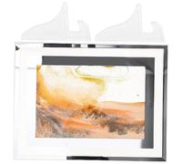 BESTonZON Quicksand Landscape Painting Picture Home Decor Office Ornament Flowing Sand Artwork