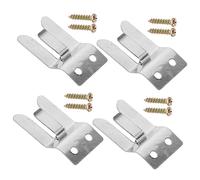 BESTonZON Radio Microphone Hanger Mic Holder Clips for Ft1807 Ft7900 Ft8800 Ft1907 Ft8900 Professional Radio Accessories with Screw Included 4Pcs Sturdy Metal Mount