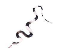 BESTonZON Realistic Prank Snake Tricky Simulation Snake Props for Halloween Pranks Party Fun Garden Protection and Playtime Black Rubber