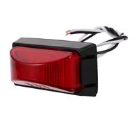 BESTonZON Red LED Trailer Marker Light for Fire Truck Bright Front and Rear Side Signal Lamp Abs Durable Running Light for Enhanced Vehicle Visibility and Safety