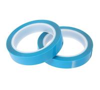 BESTonZON Refrigerator Tape Silent Adhesive Tape for Refrigerator 20mm x 50m Pet Blue 2 Rolls Temporary Door Fixing for Home Appliance Use