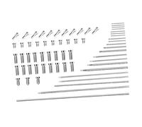 BESTonZON Repair Kit Set of Threaded Shafts Screws for Woodwind Instruments Essential Instrument Parts Accessories