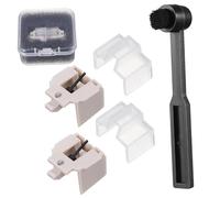 BESTonZON Replacement Record Player Needle with Cleaning Brush Precision Stylus for Turntable Easy Installation Phonograph Needle for Audio Clear Sound Performance