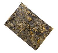 BESTonZON Reptile Background Rock Panel Aquarium Decor for Terrarium Lizard Habitat and Snake Enclosure Lightweight Easy to Install High Simulation Design for Creating