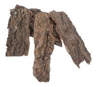 BESTonZON Reptile Climbing Platform 4pcs Made of Natural Tree Bark Secure and Stable Basking Spot with Random Shape for Lizards and Snakes Suitable for Terrarium Habitat Decor