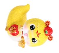 BESTonZON Resin Snake Figurine Coin Bank with Secure Stopper Symbol of Wealth and Success Home Decor Money Box for Chinese Year Savings and Office Display