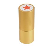 BESTonZON Reusable Star Pattern Golf Ball Stamp with Photosensitive Ink Plastic Golf Ball Marker for Easy Tracking Alignment Stamper for Men Women Golfers