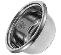 BESTonZON Rice Cooker Inner Pot Stainless Steel Rice Cooker Liner Non- Stick Cooking Container Maker Accessories 3L500W Silver